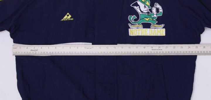 Vintage Notre Dame Fighting Irish Apex One Varsity Full Zip Jacket 90’s | Migration_Jackets - View 6 | Fashion Rerun