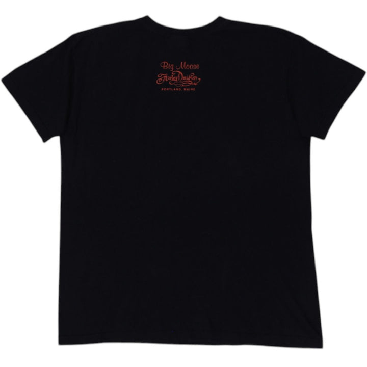 Vintage 2003 Harley-Davidson Black Graphic Made In USA T-Shirt Size XL | Migration_T-Shirts - Side View | Fashion Rerun