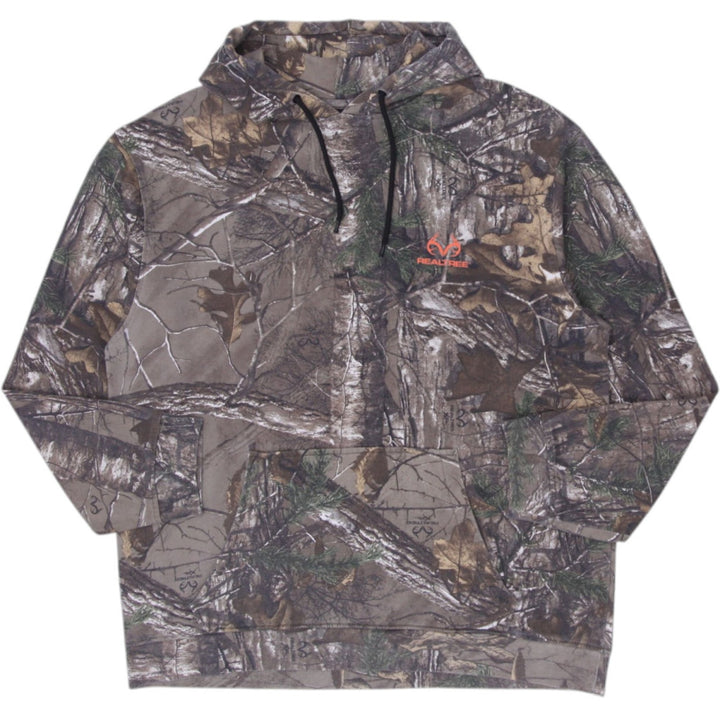 Mens Realtree Camouflage Pullover Hoodie