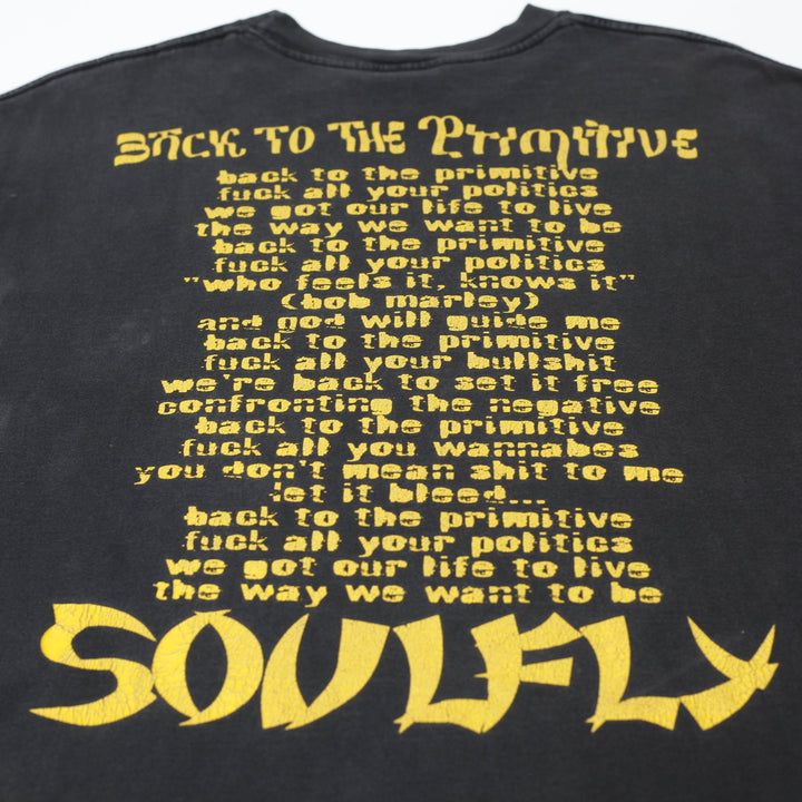 Vintage 2001 Soulfly Primitive Graphic T-Shirt Size XXL | Migration_T-Shirts - View 8 | Fashion Rerun