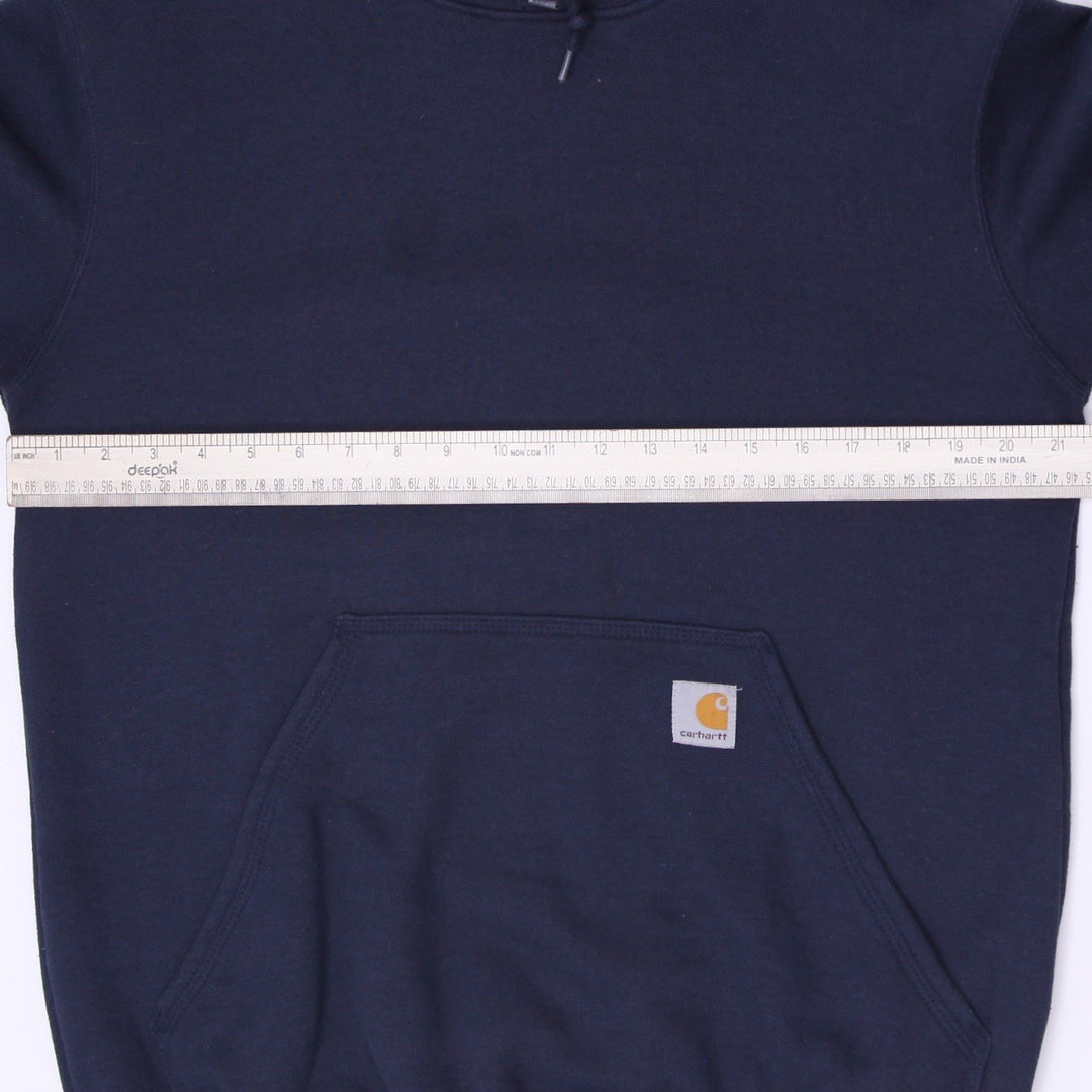 Mens Carhartt K288 Logo Graphic Sleeve Heavyweight Hooded Sweatshirt Size S
