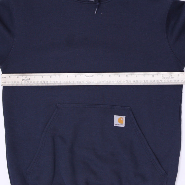 Mens Carhartt K288 Logo Graphic Sleeve Heavyweight Hooded Sweatshirt Size S