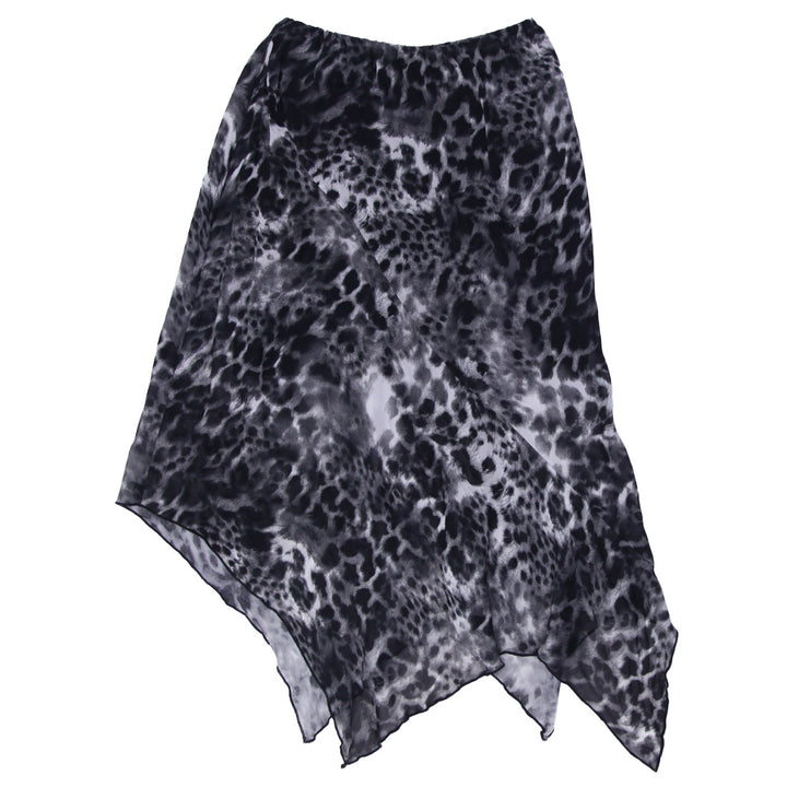 Y2K Ladies La Soie Line Animal Print Skirt