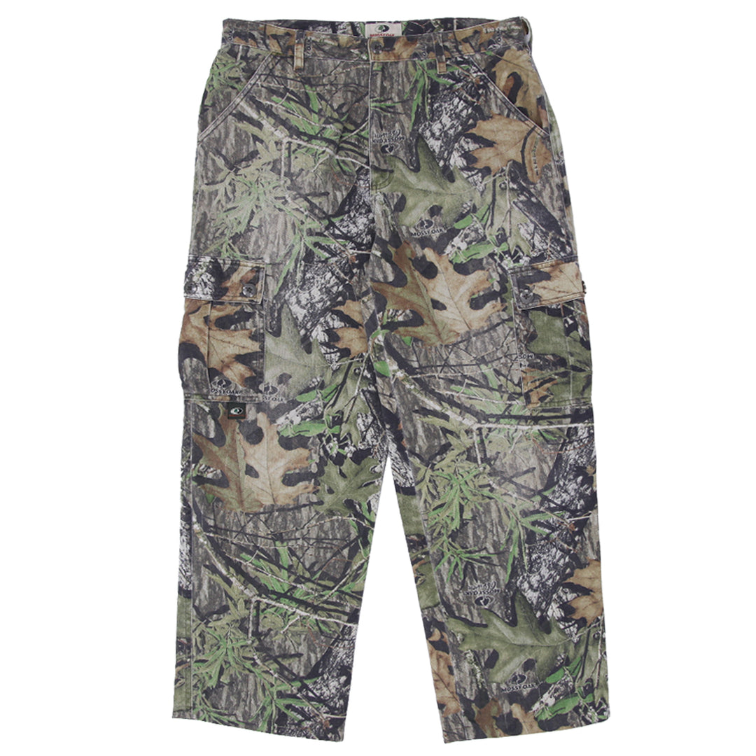 Mens Mossy Oak Forest Camo Cargo Midweight Pants - Fashion Rerun Vintage Migration_Pants