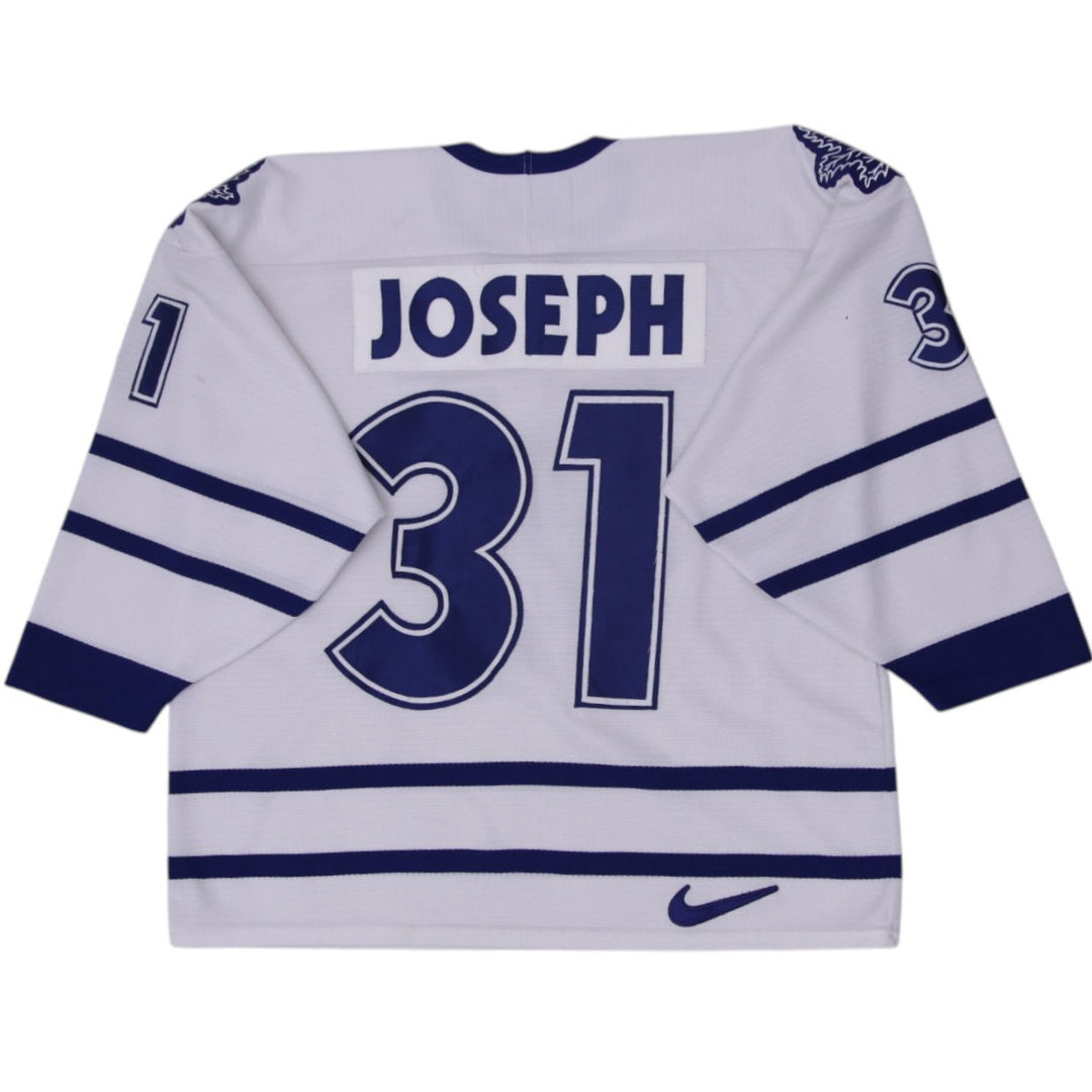 Vintage Nike NHL Toronto Maple Leafs Joseph # 31 Hockey White Jersey L | Migration_Jerseys - Side View | Fashion Rerun