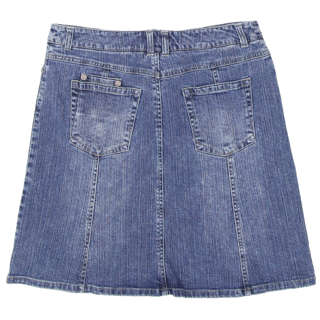 Y2K Denim Mini Skirt - Fashion Rerun Vintage Migration_Skirt