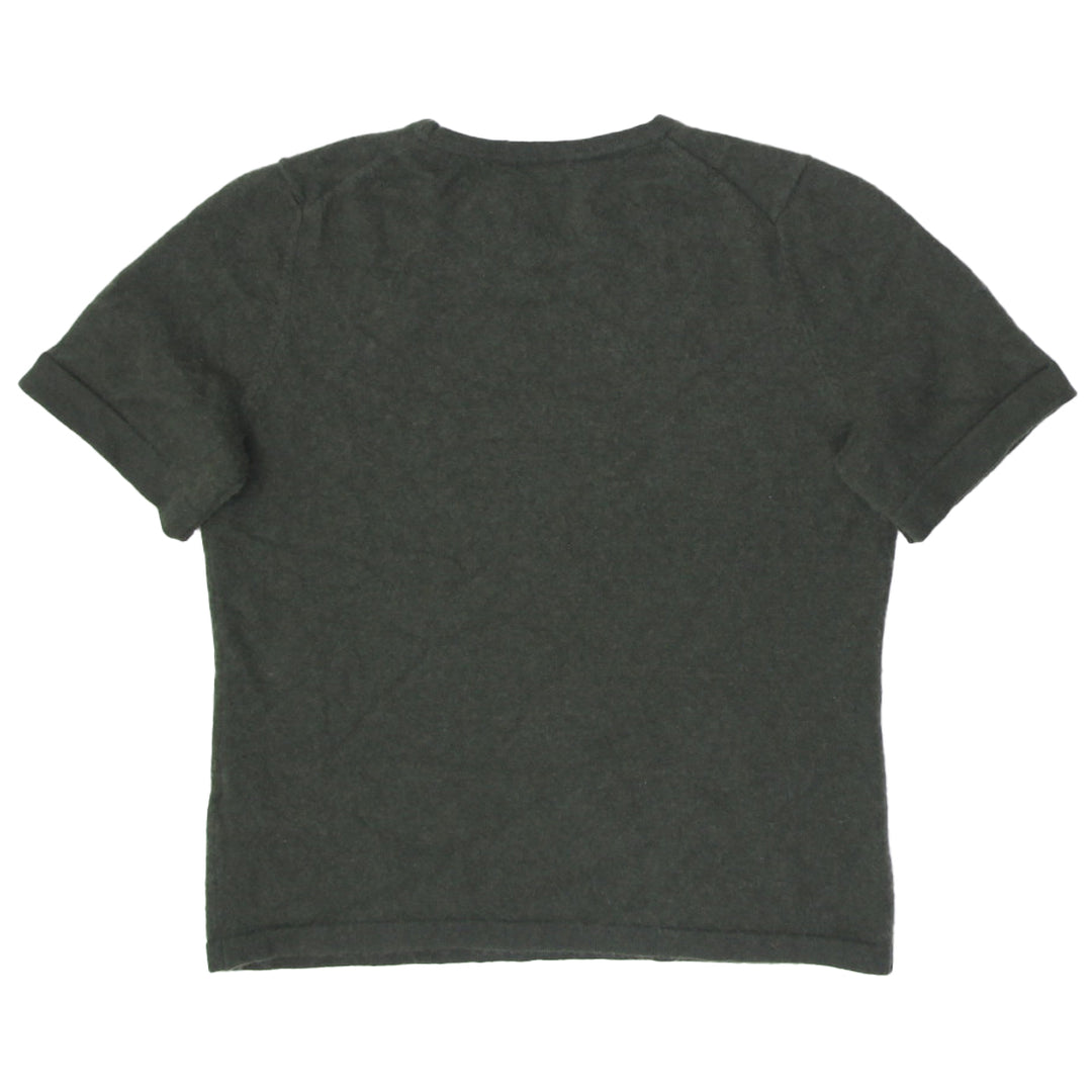 Ladies Abercrombie & Fitch 100% Cashmere Short Sleeve Sweater