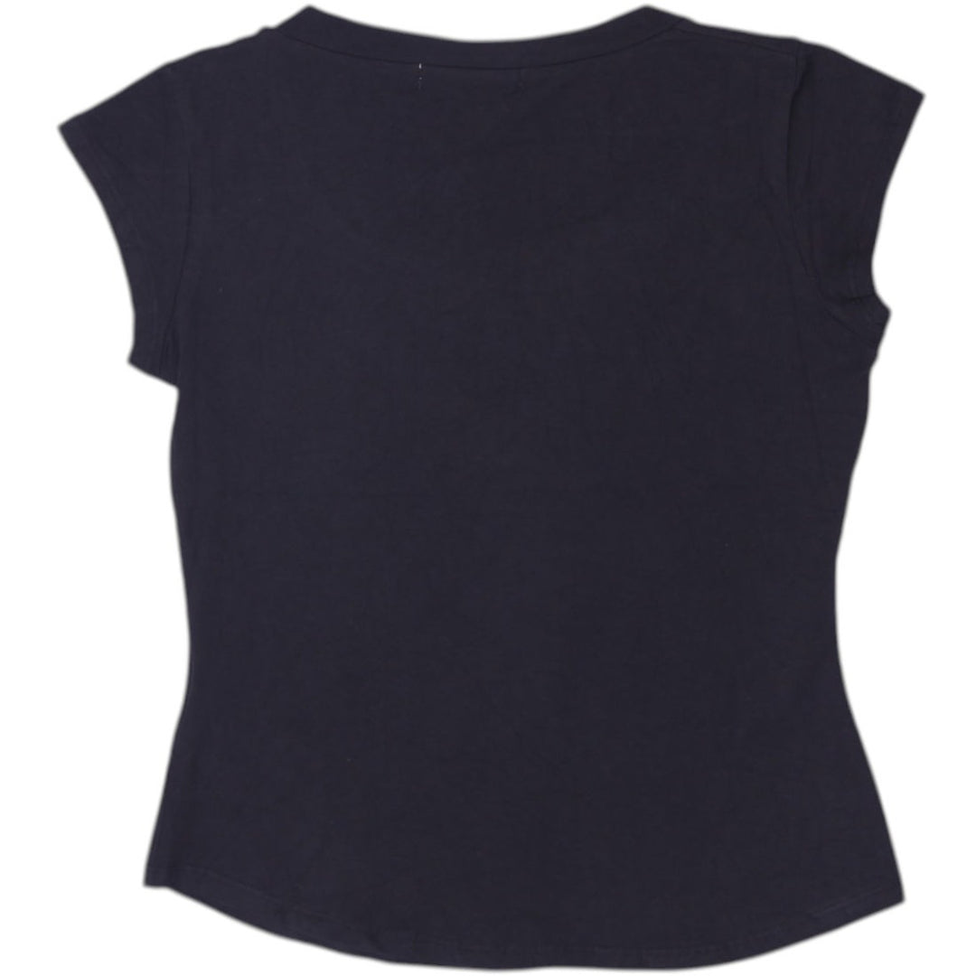 Y2K Ladies G-Unit Lloyd Banks Rhinestone Baby Tee Top M Black