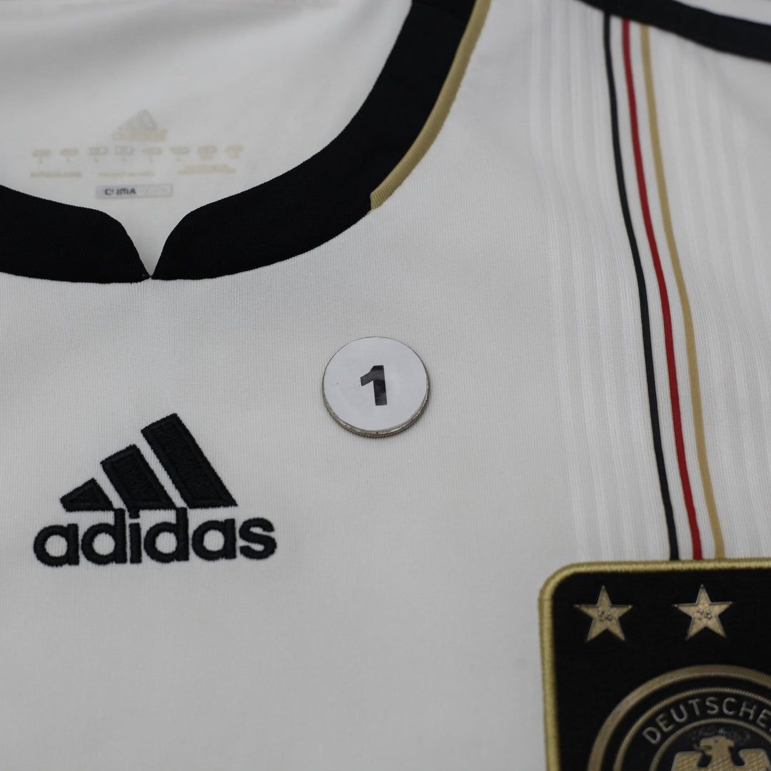 Mens Adidas 2010-11 Germany Soccer Jersey White Team Size M