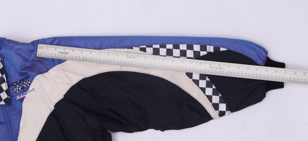 Vintage Polaris Jacket 90s Snowmobile Racing Bomber Insulated Made In USA XL | Migration_Jackets - View 12 | Fashion Rerun