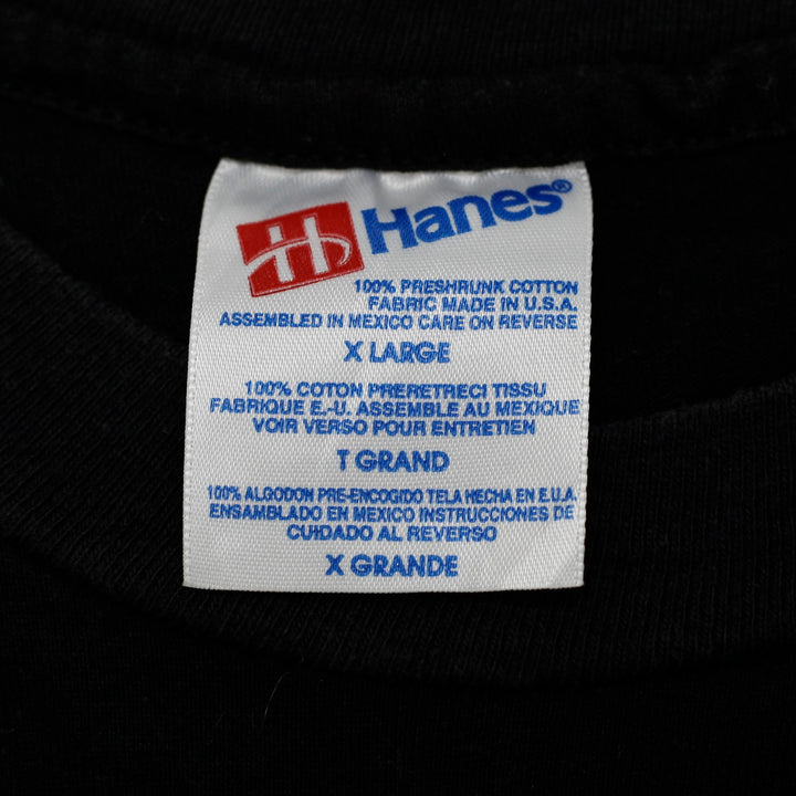 Vintage Hanes 90s The X-Files Trust No One Sci-Fi TV Promo T-Shirt Size XL