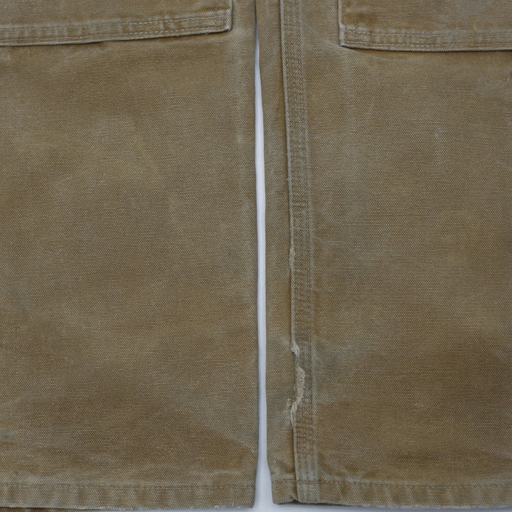 Vintage Made in USA Carhartt B01-BRN Loose Original Fit Double Knee Pants