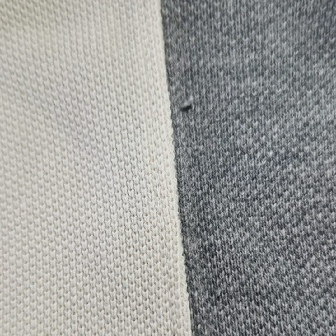 Vintage Tommy Hilfiger Rugby Polo Shirt- Gray & White Stripe Large - Fashion Rerun Vintage Migration_T-Shirt