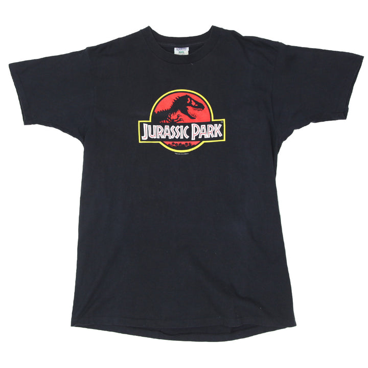 1992 Vintage Jurassic Park Movie T-Shirt Single Stitch Made in USA XL