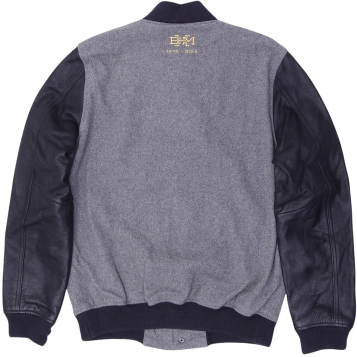 Mens Nike Destroyer Leather Sleeve Jacket