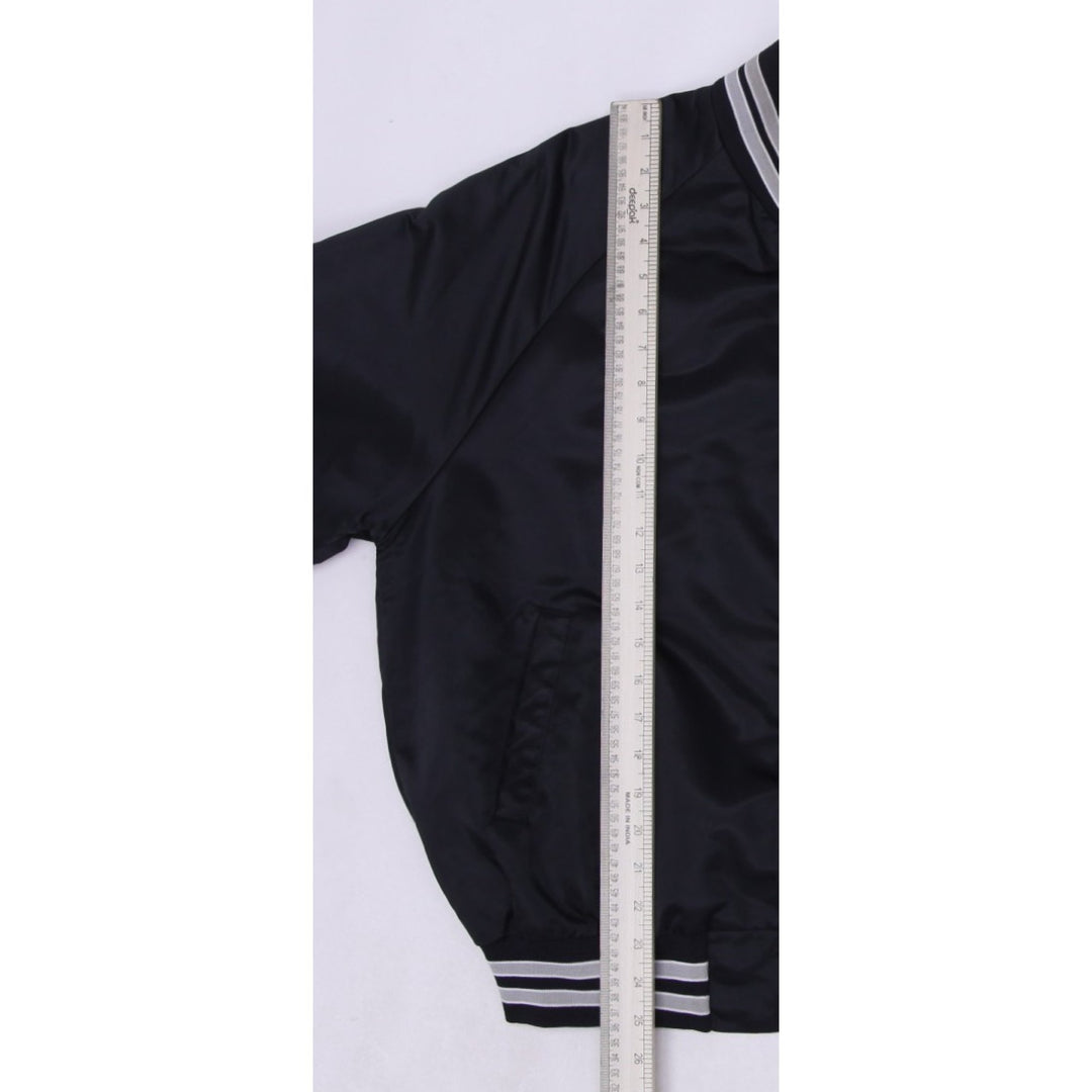 Vintage 80s Chalk Line White Sox Bomber Jacket Made in USA Size L | Migration_Jackets - View 7 | Fashion Rerun