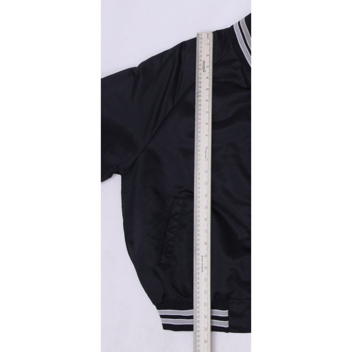 Vintage 80s Chalk Line White Sox Bomber Jacket Made in USA Size L | Migration_Jackets - View 7 | Fashion Rerun