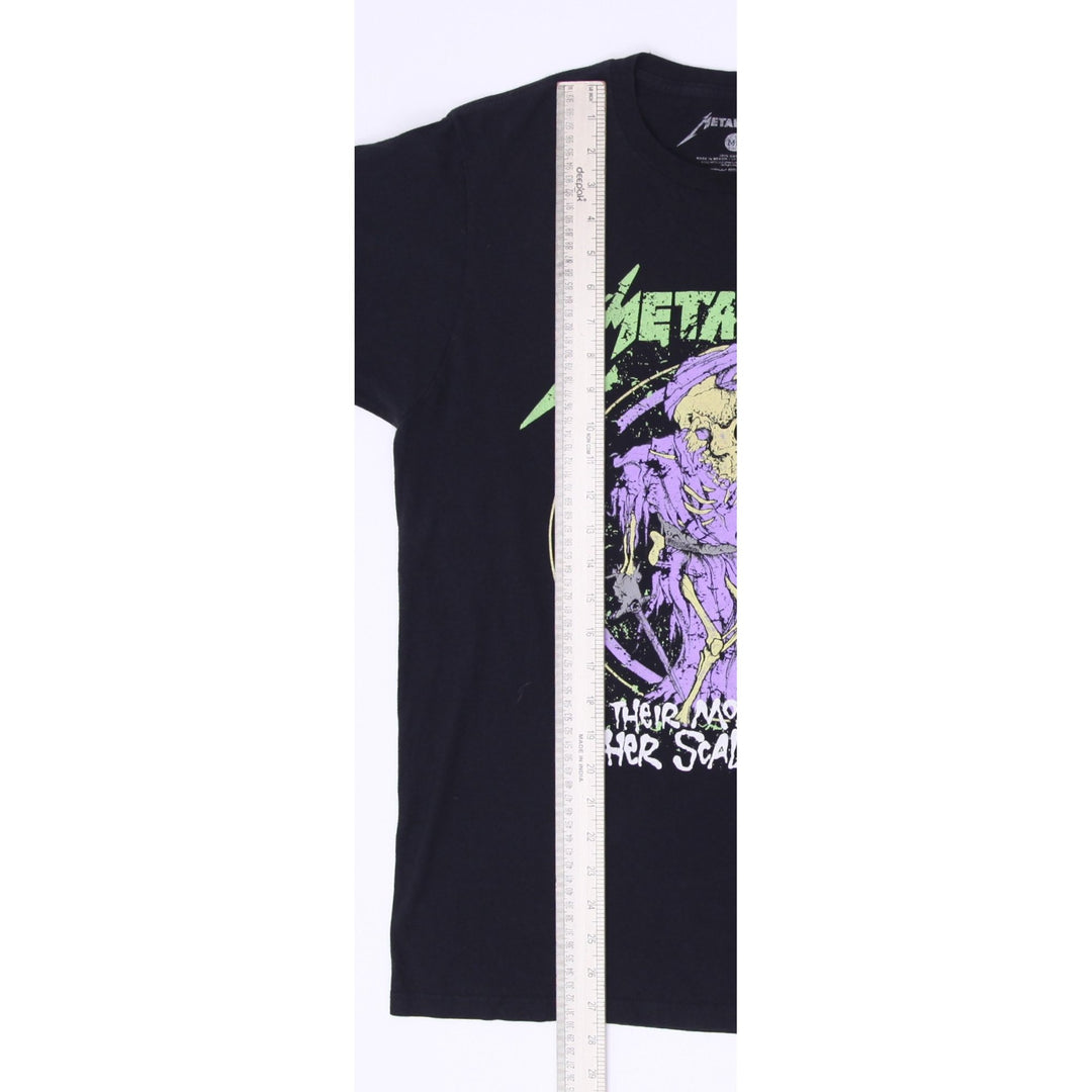 Mens Metallica Their Money Tips Her Scales Again T-Shirt Size M