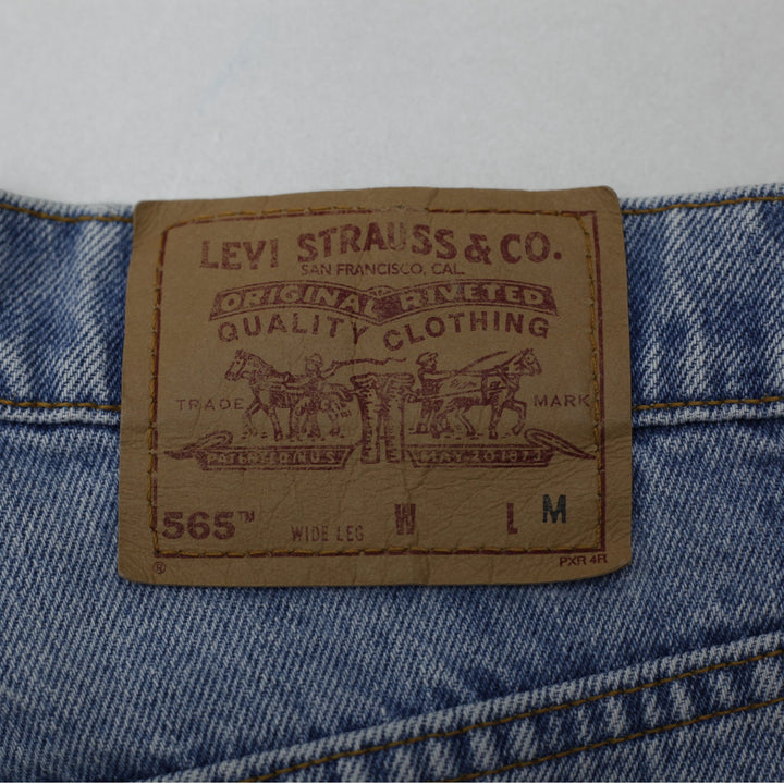 Vintage 90s Levi's 565 Wide Leg Jeans Size M | Migration_Jeans - Alternate View | Fashion Rerun