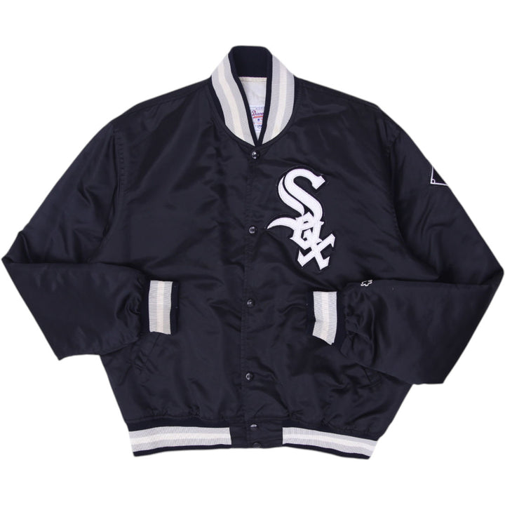 Vintage 90s Starter Chicago White Sox Bomber Jacket Made in USA Size L | Migration_Jackets | Fashion Rerun