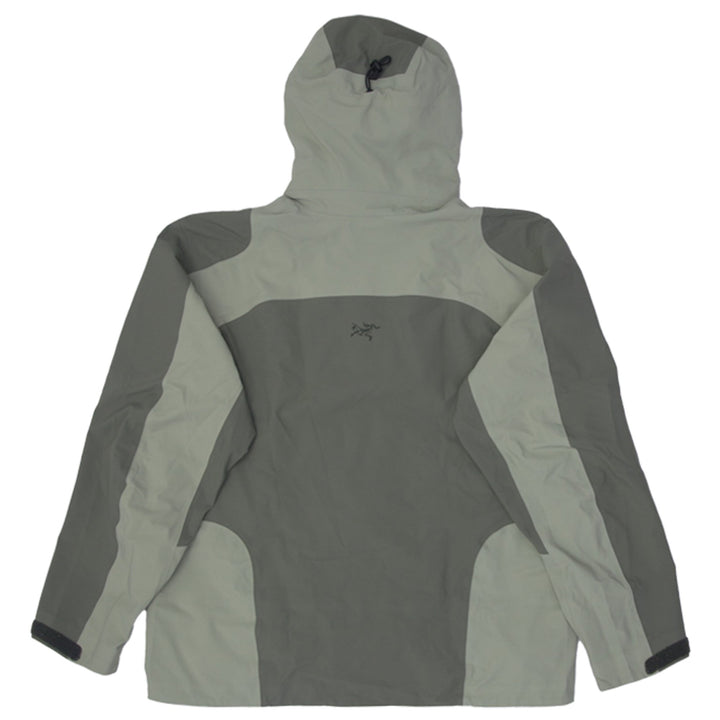 Mens Arc'teryx Gore-Tex Jacket Gray Full Zip Hooded Waterproof Outdoors