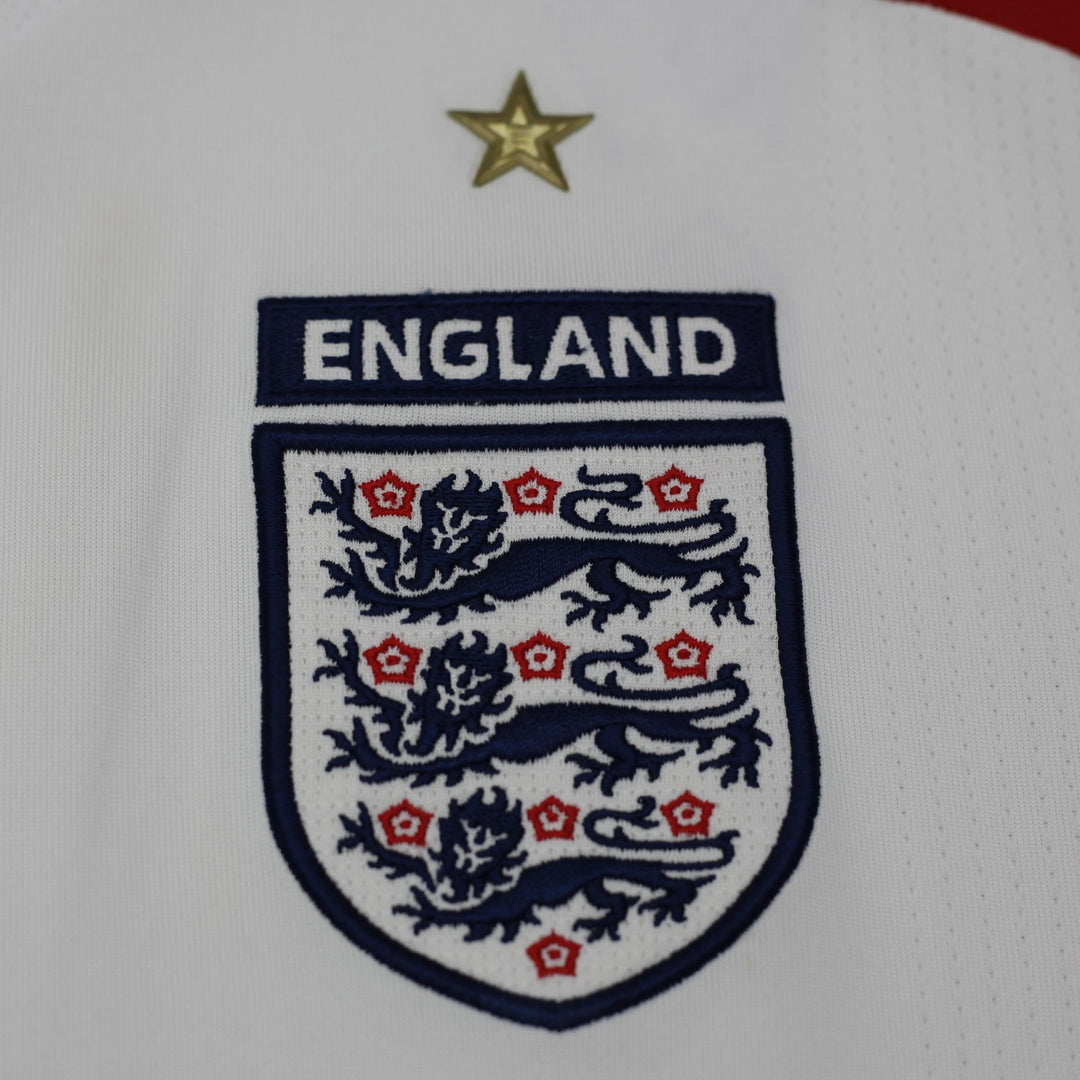 Vintage Umbro England Football 2007-2009 Home Jersey Size Large