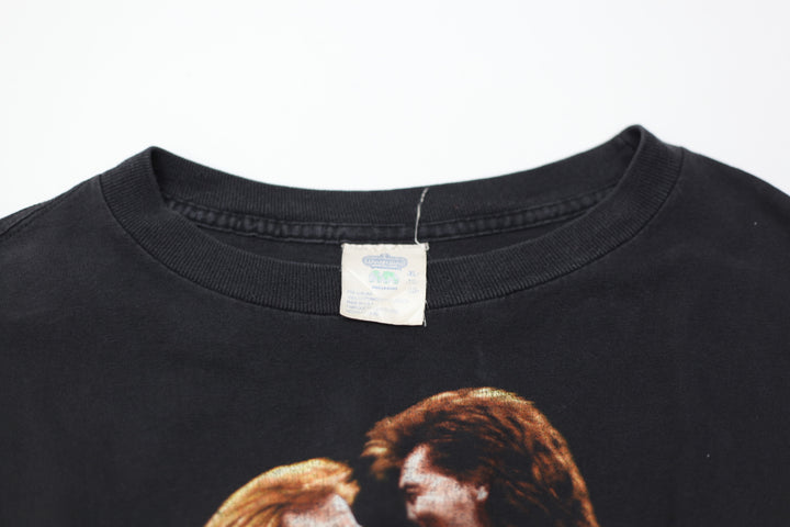 Vintage Double Trouble Tour T-Shirt S.Stitch Made In USA Black Winterland XL