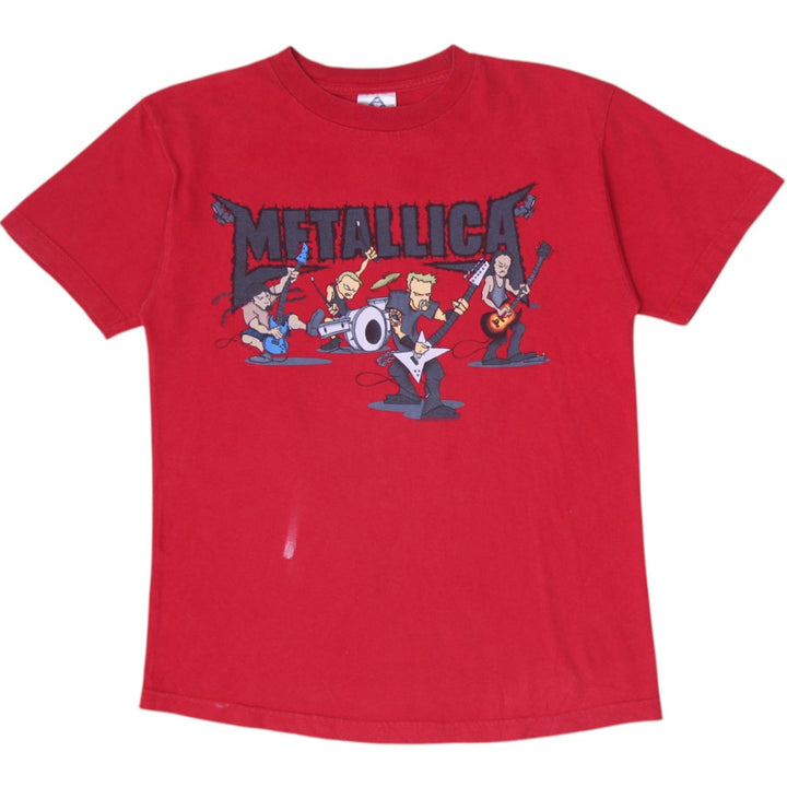 Vintage 2004 Metallica Madly in Anger With the World Tour T-Shirt Medium AAA Tag