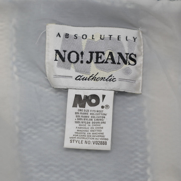 NO! JEANS Vintage 60s All Star Native Sweater Cardigan Lined Men Women One Size