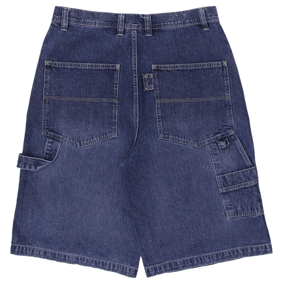 Mens Washed Denim Shorts