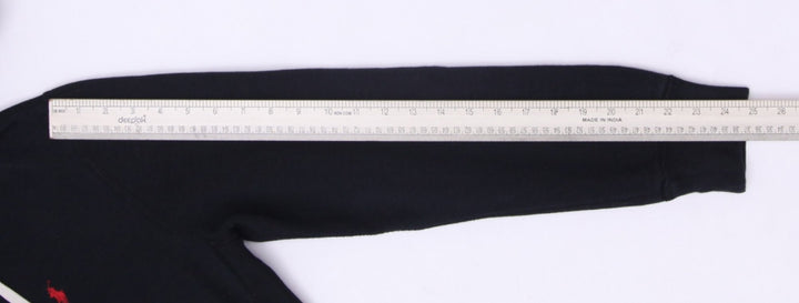 Mens Polo Ralph Lauren Black Full Zip Hoodie