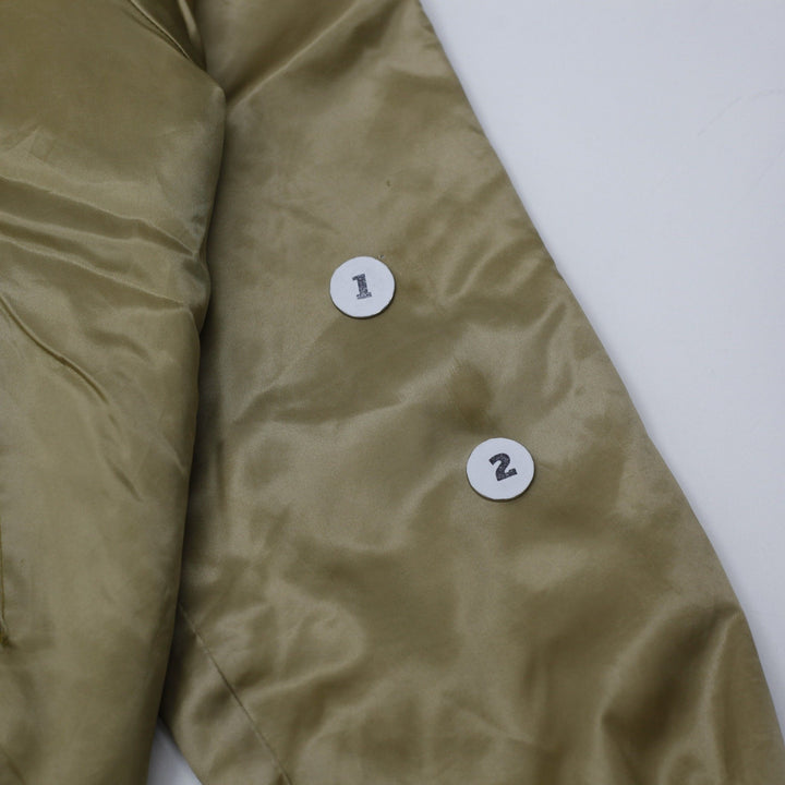 Vintage Mens Chalk Line 49ers Gold Jacket NFL Made In USA