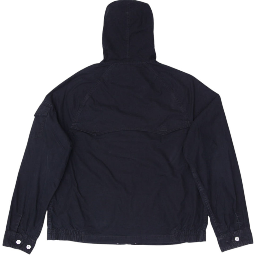 Mens Polo By Ralph Lauren Black Full Zip Hooded Jacket Large