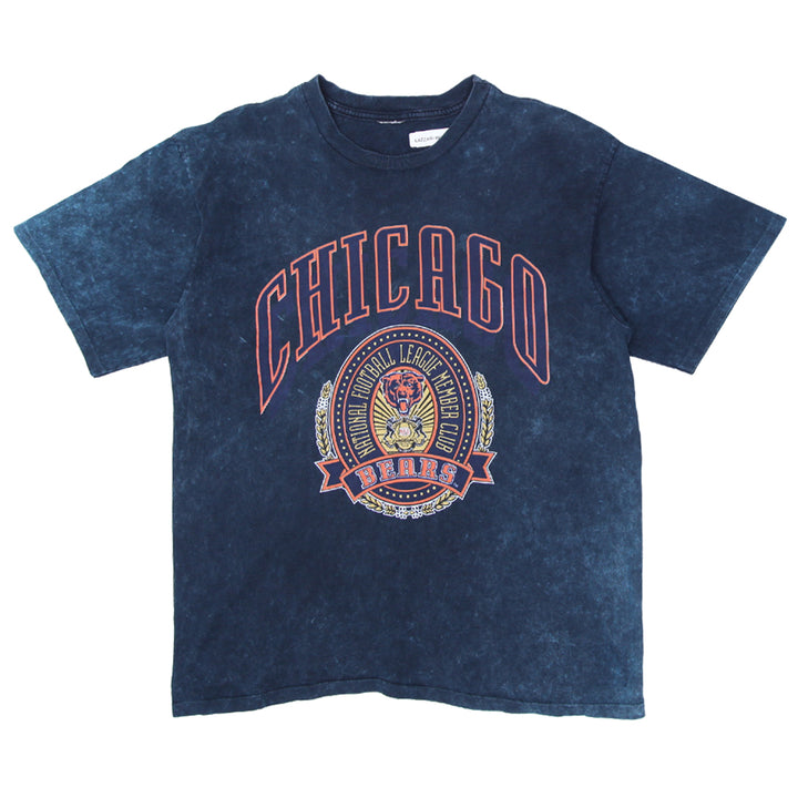 Vintage Chicago Bears NFL Member Club T-Shirt Tie Dye Single Stitch - Fashion Rerun Vintage Migration_T-Shirt