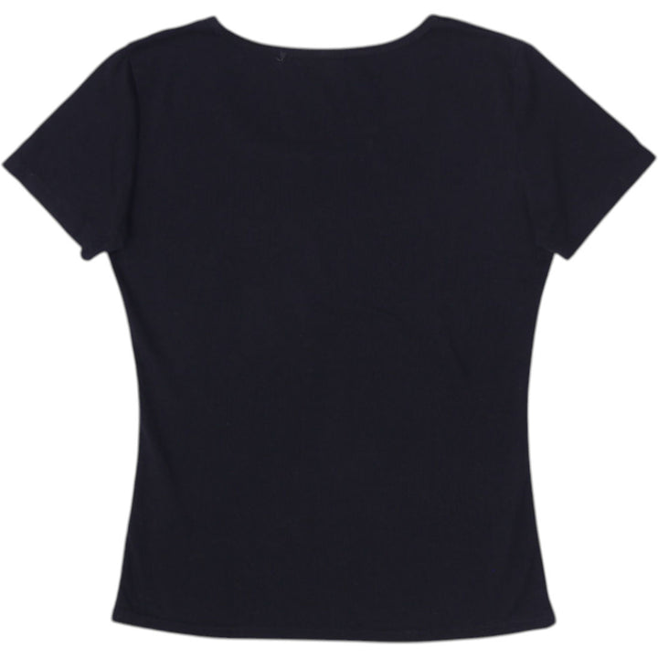Y2K Ladies Graphic Short Sleeve Tee Size M | Migration_Y2K Tops - Side View | Fashion Rerun