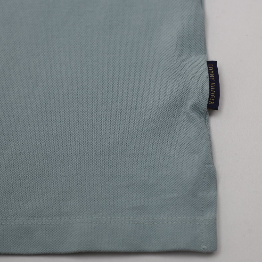 Mens Tommy Hilfiger Quarter-Zip Polo T-Shirt Size L