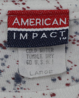 Vintage USA Gymnast AOP T-Shirt American Impact Single Stitch Made In USA - Fashion Rerun Vintage Migration_T-Shirt