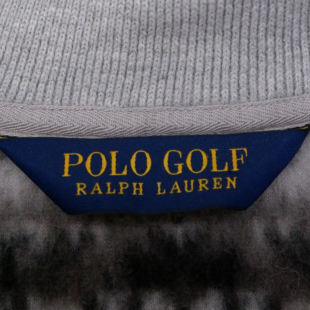 Mens Ralph Lauren Polo Golf Fair Isle Fleece Vest