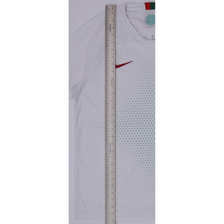 Mens Nike Portugal 2018 World Cup Away Football Shirt Jersey White Size L