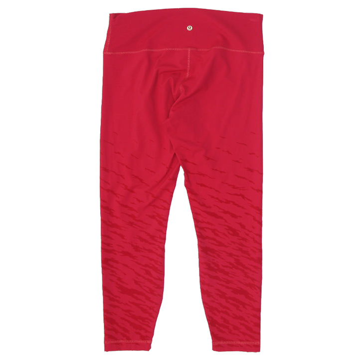 Ladies Lululemon Red Legging Pants