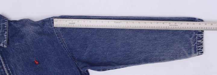 Vintage Mens Polo Ralph Lauren Trucker Denim Jacket Size | Migration_Jackets - View 12 | Fashion Rerun
