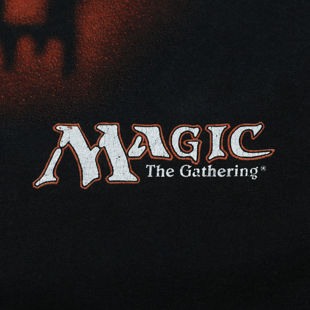 Vintage 90s Nice Man Magic The Gathering T-shirt Made in USA Size XL | Migration_T-Shirts - Detail View | Fashion Rerun