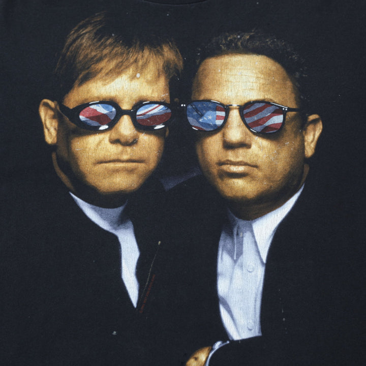 Vintage 1995 Elton John & Billy Joel Spring Tour T-Shirt Made in USA Size XL | Migration_T-Shirts - Alternate | Fashion Rerun