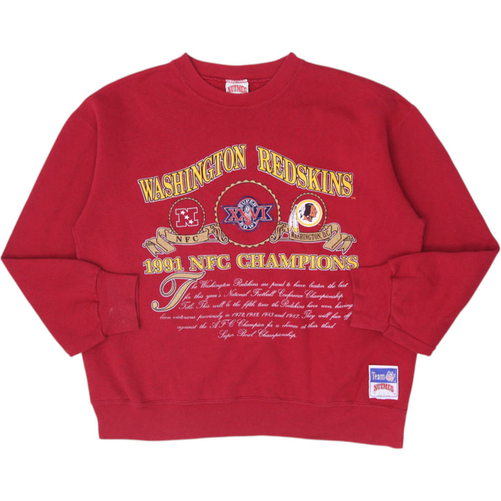 Vintage 1991 Washington Redskins NFC Champions Sweatshirt Size L
