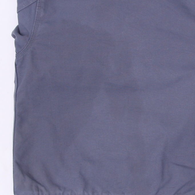 Mens Carhartt 104053-E03 Jacket Gray Hooded Workwear Quilted Pockets Size S