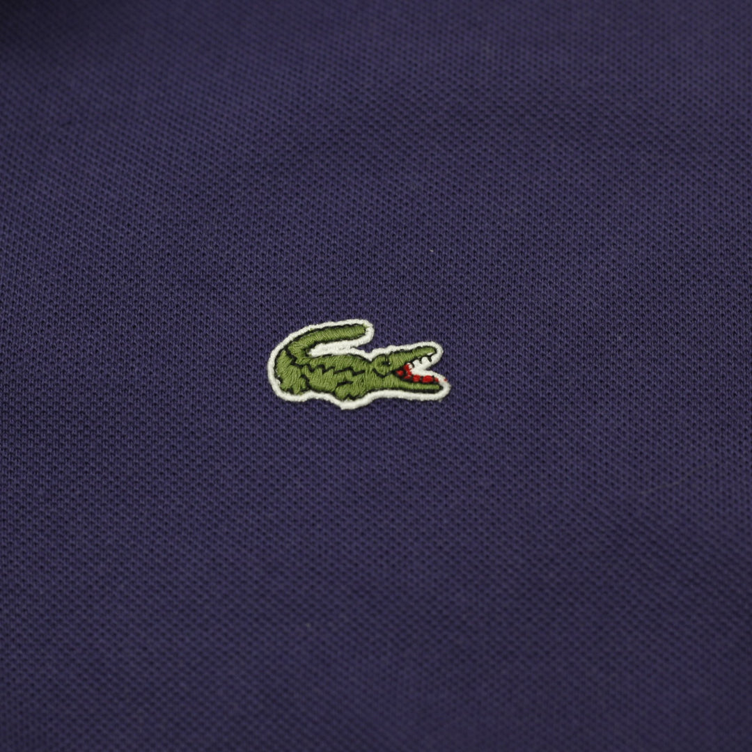 Mens Lacoste Polo Long-Sleeve Piqué Polo T-Shirt Size 3