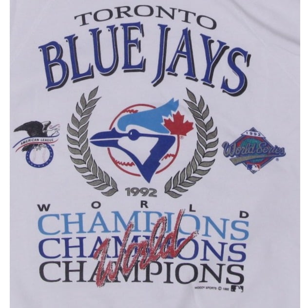 Vintage 1992 Toronto Blue Jays World Series Champions Crewneck Sweatshirt | Migration_Sweatshirt - Alternate | Fashion Rerun