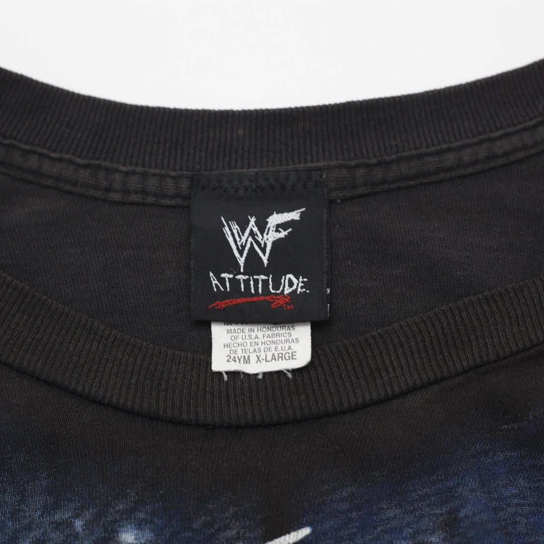 Vintage 2000 The Rock WWF Attitude The Millennium T-Shirt Size XL