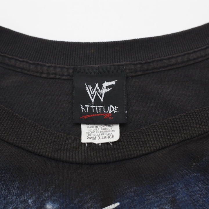 Vintage 2000 The Rock WWF Attitude The Millennium T-Shirt Size XL