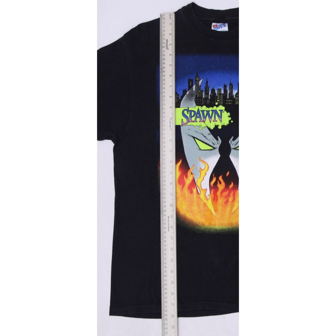 Vintage Spawn Comic Book T-Shirt Hanes Tag Single Stitch Size Large Logo Marvel | Migration_T-Shirts - Altern | Fashion Rerun
